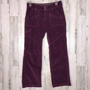 Athleta Duster velvet cargo pants
